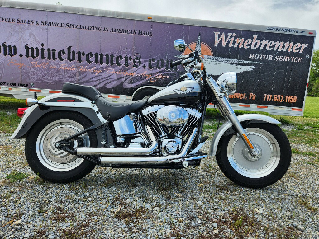 2003 Harley-Davidson® FLSTF/I-ANV Fat Boy® Anniversary – $8900