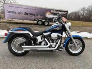 2004 Harley-Davidson® FLSTF/I Softail® Fat Boy® – $6400