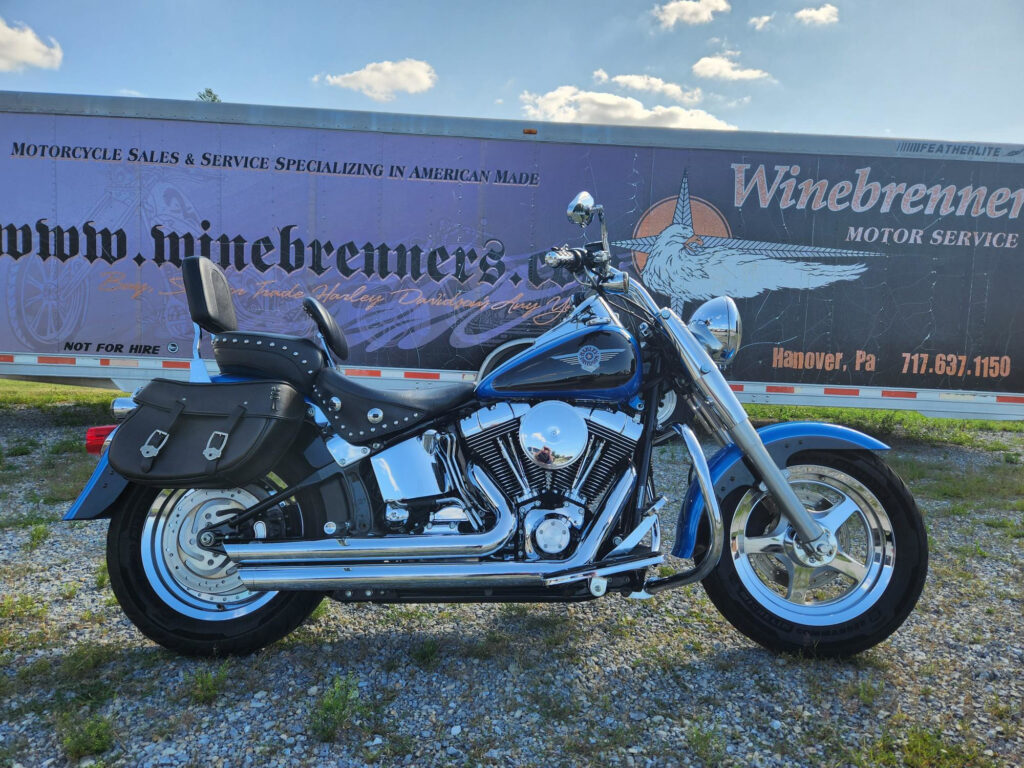 2004 Harley-Davidson® FLSTF/I Softail® Fat Boy® – $6400