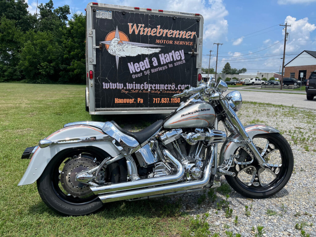 2005 Harley-Davidson® FLSTFSE Screamin’ Eagle® Fat Boy® – $12900