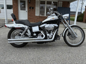 2003 Harley-Davidson® FXDWG/I-ANV Dyna® Wide Glide Anniversary – $5900