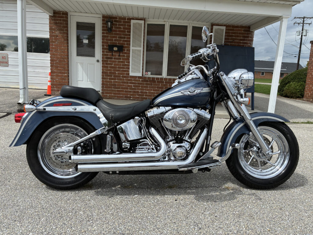 2003 Harley-Davidson® FLSTF/I-ANV Fat Boy® Anniversary – $5900